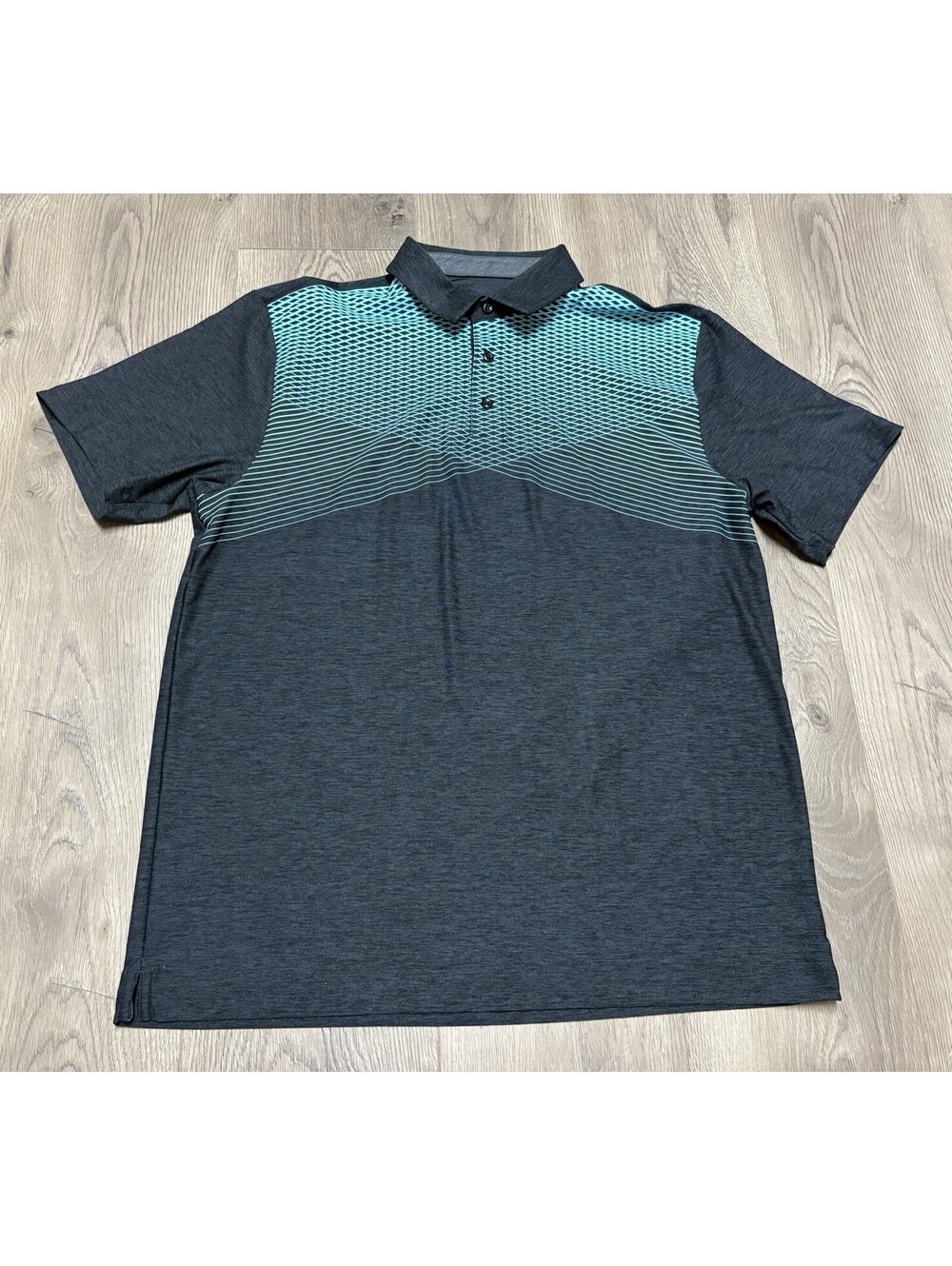 Under Armour L The Performance Polo Loose Heat Gear Stretch Shirt